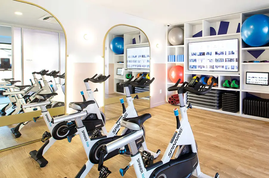 modern fitness center